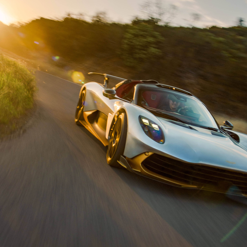 2028 Aston Martin Valhalla Spider Front View
